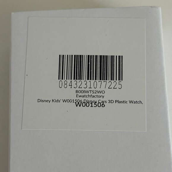 NWT - Disney Cars Kids' Plastic Time Teacher Analog Quartz 3D Strap Watch - Picture 14 of 14